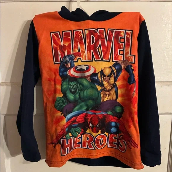 Boy's Jackets And Pants Bundle With SpongeBob And Avengers Set Size 7 And 6/7. - Picture 5 of 11